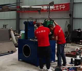 制造的液壓站多種規格，適應各種不同場景