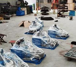 給客戶做好的小型液壓站包裝發(fā)貨了。我們的產(chǎn)品遠(yuǎn)銷(xiāo)各地，深受客戶好評(píng)